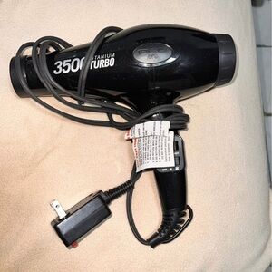 Black Titanium Turbo Hair Dryer